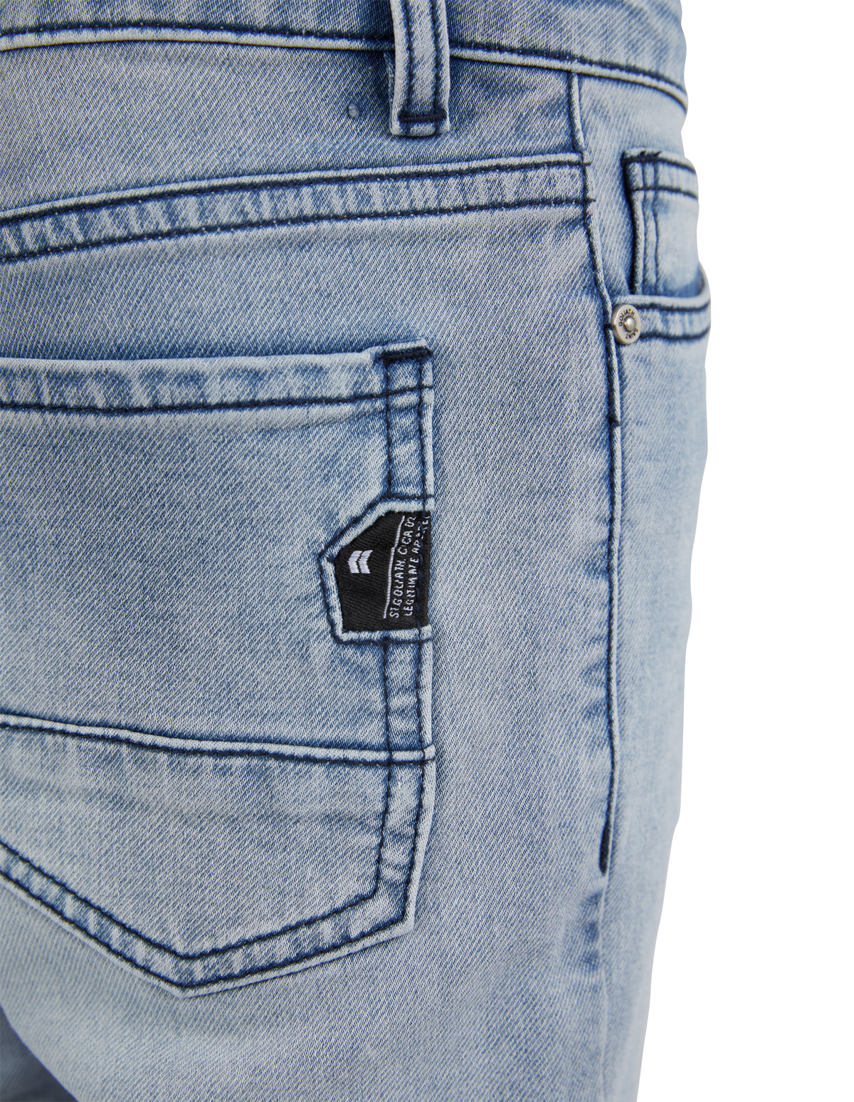 Teen Wye Slim Short Blue