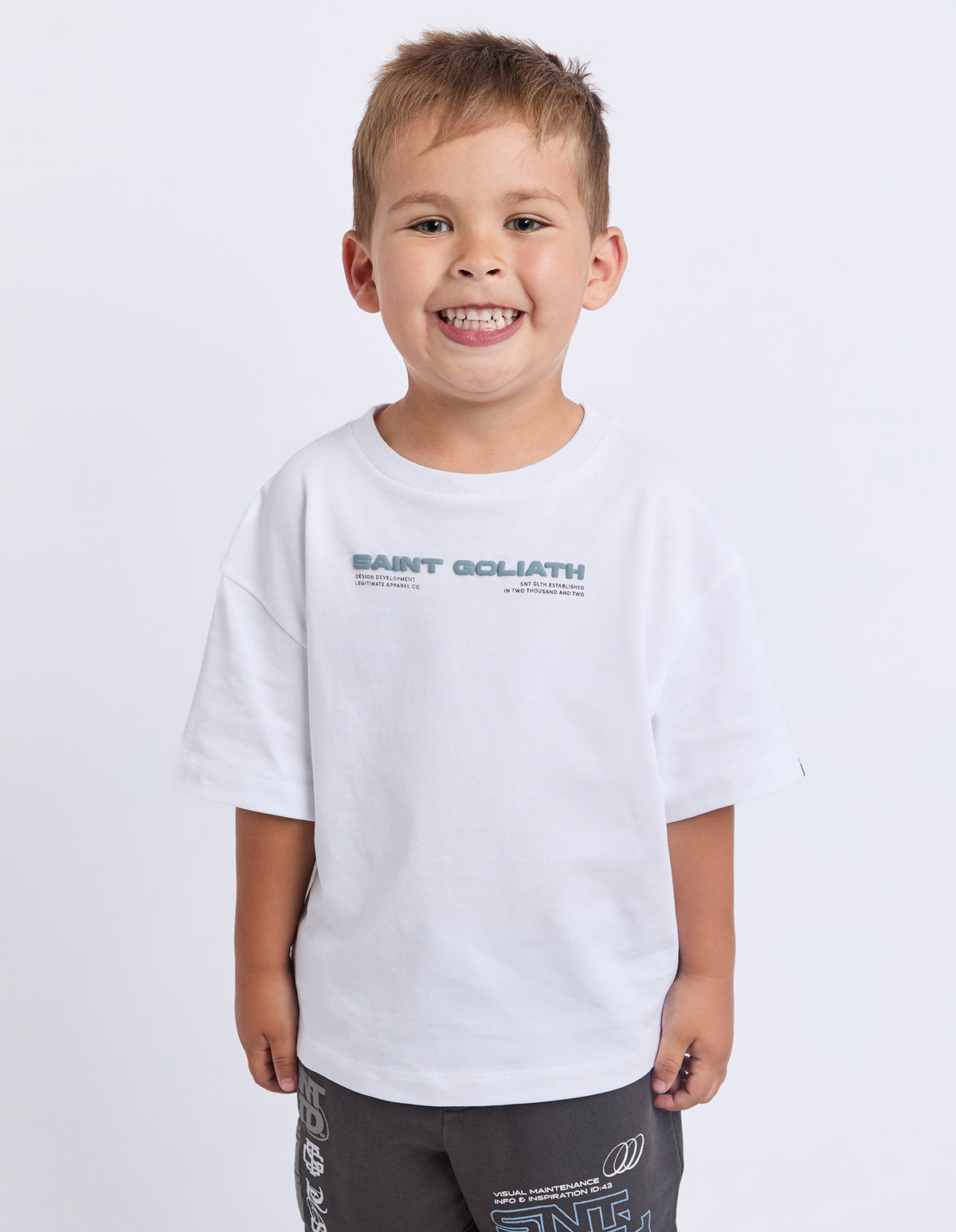 Kids Logo Series Tee White