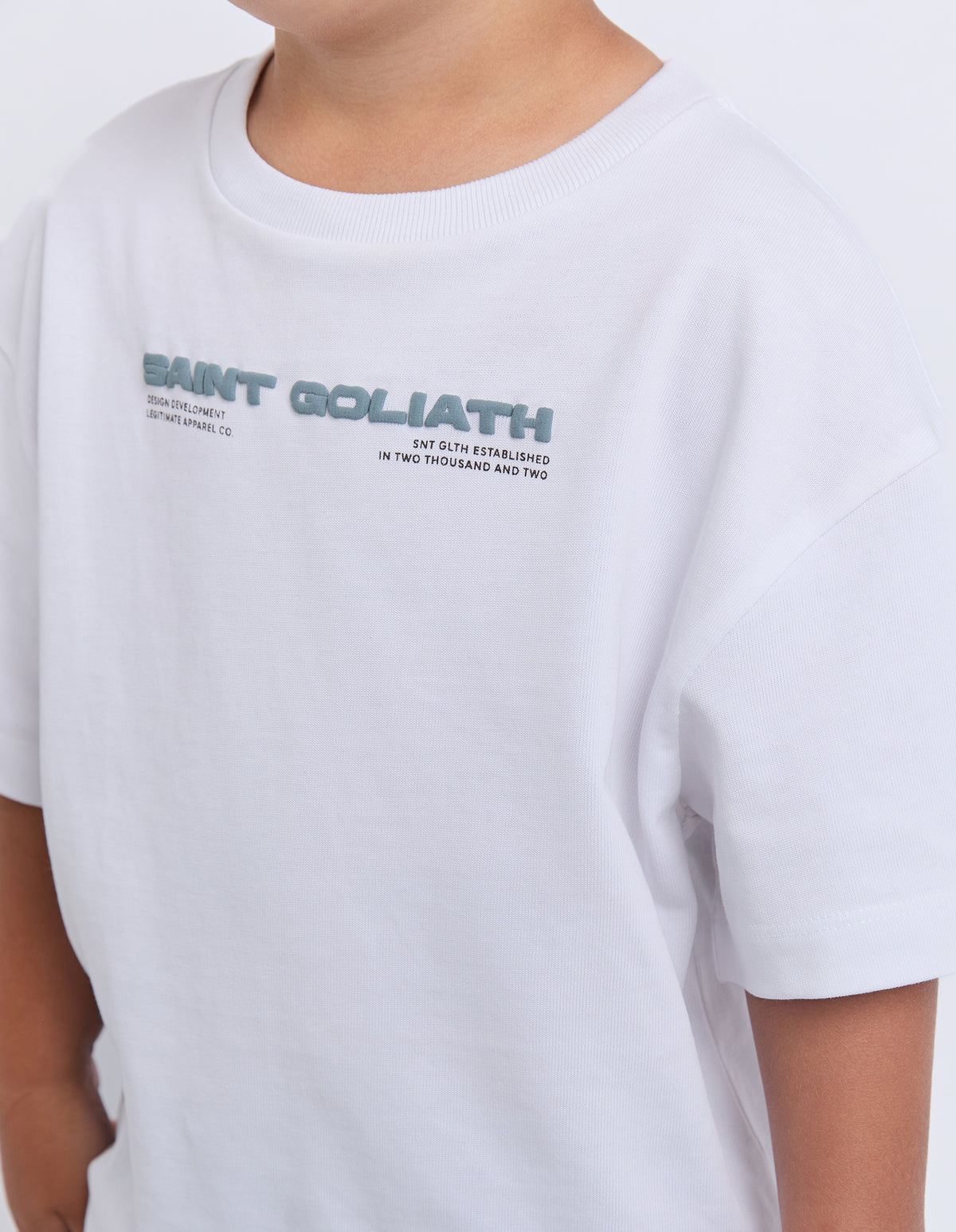 Kids Logo Series Tee White