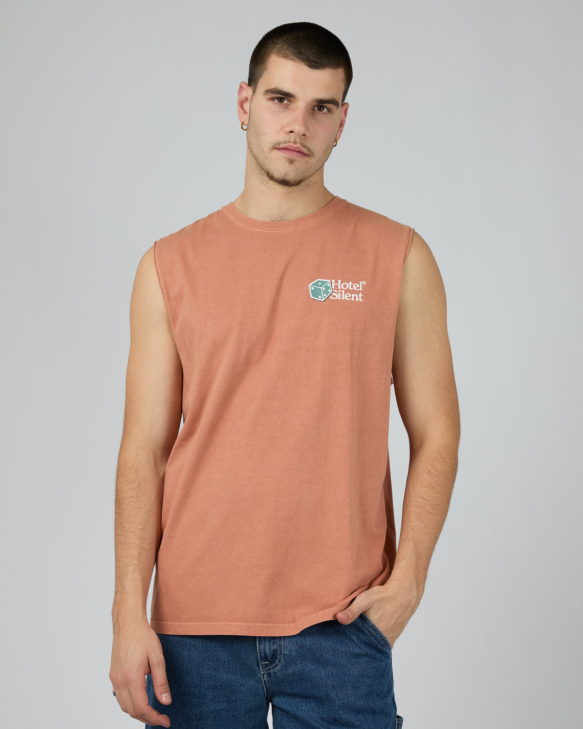 Enjoy Your Stay Muscle Orange