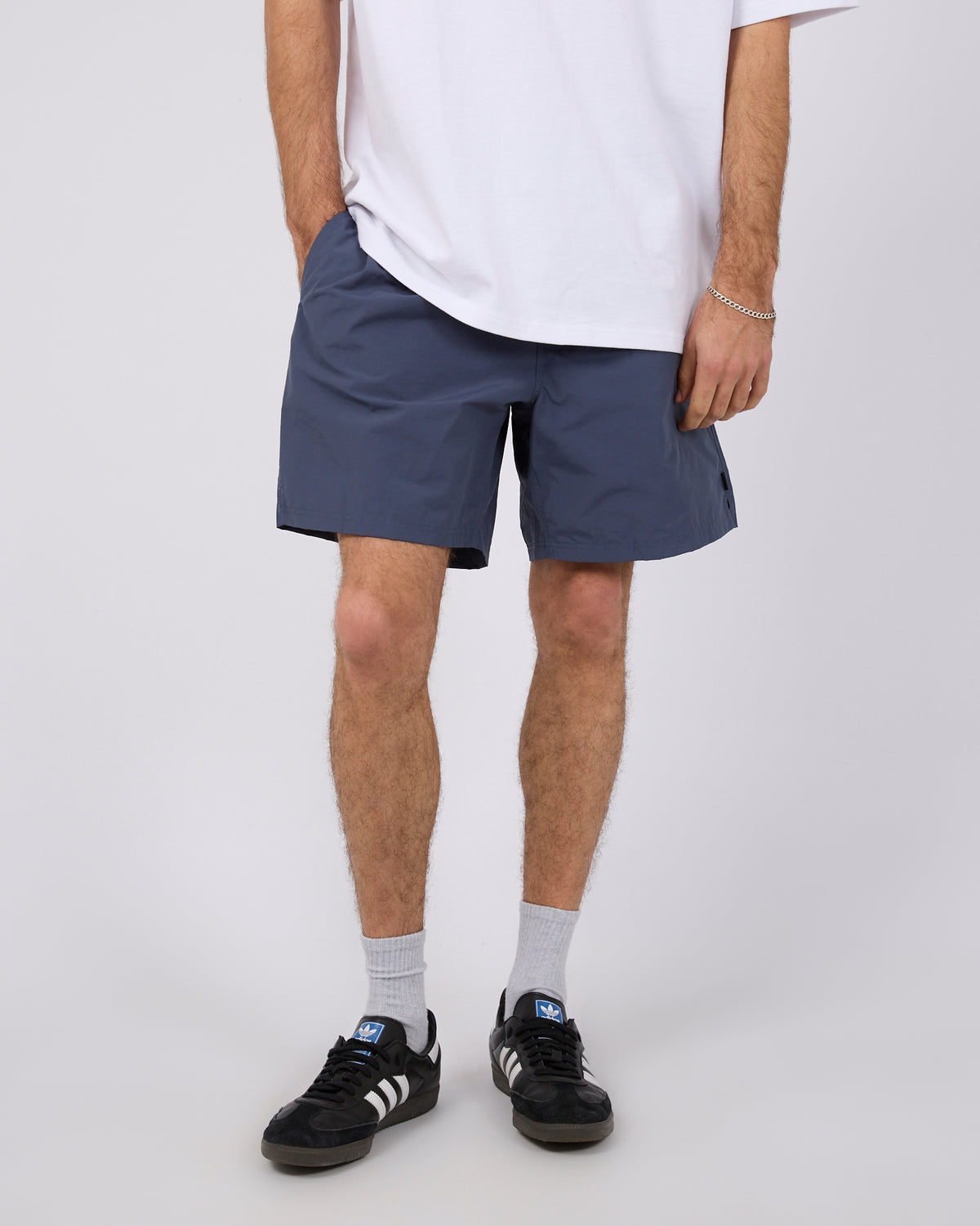 Vacay Nylon Short Navy