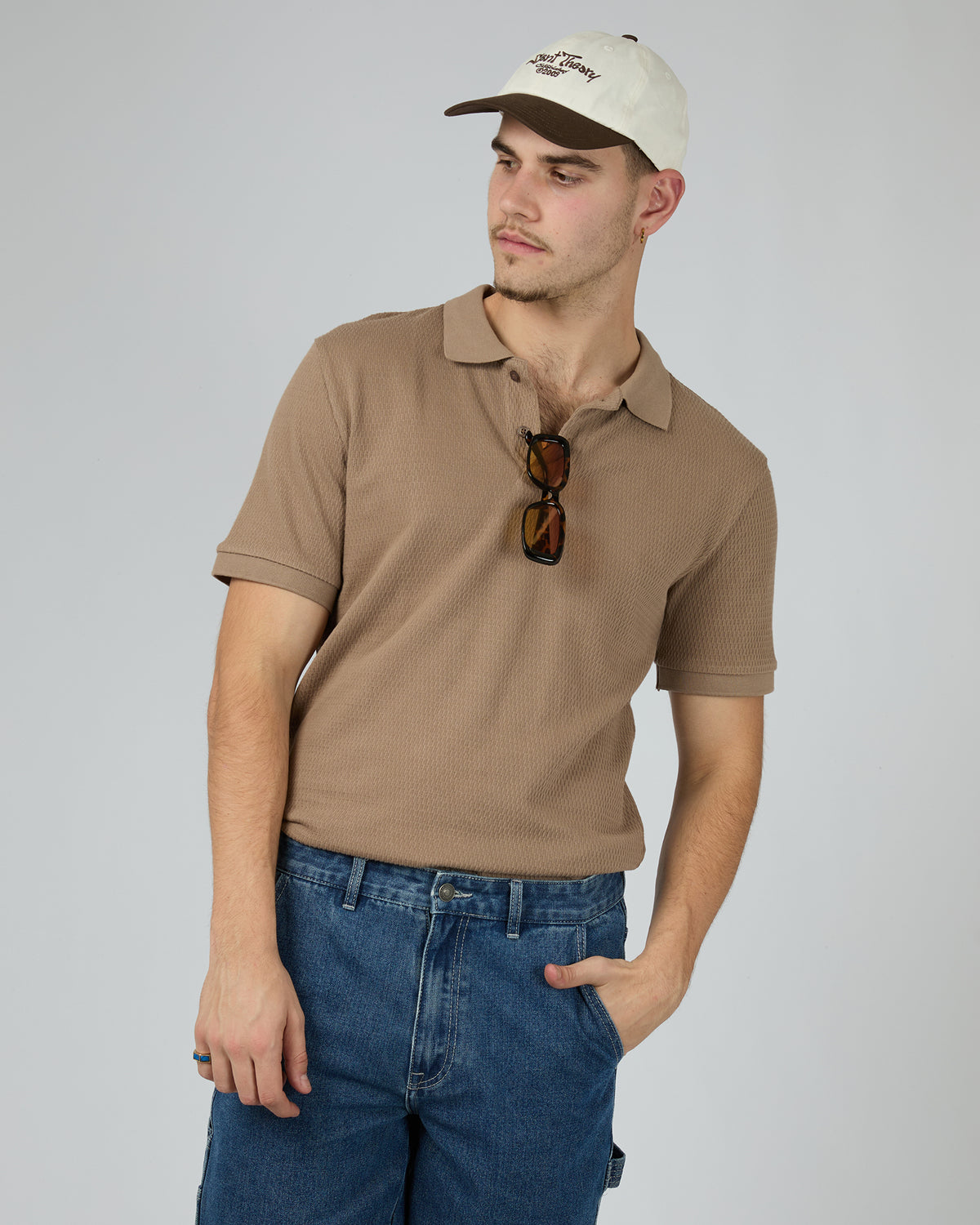 Waffle Polo Mushroom