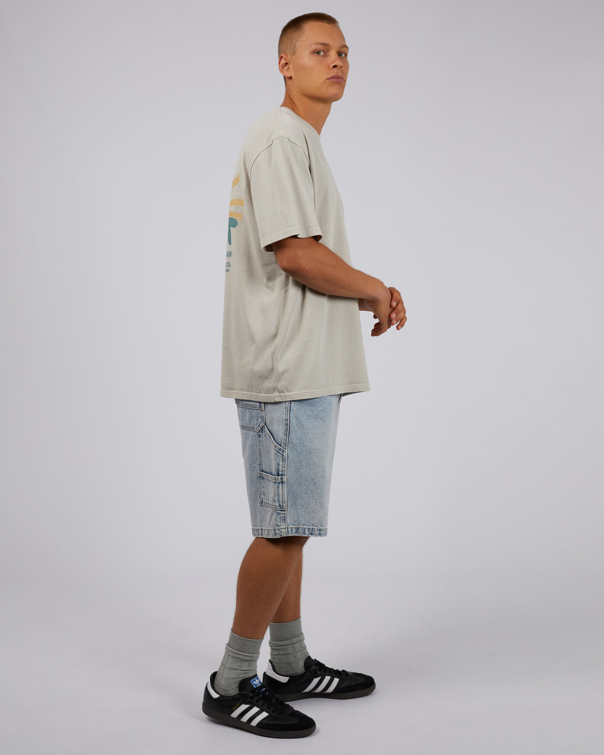 Rays Tee Grey
