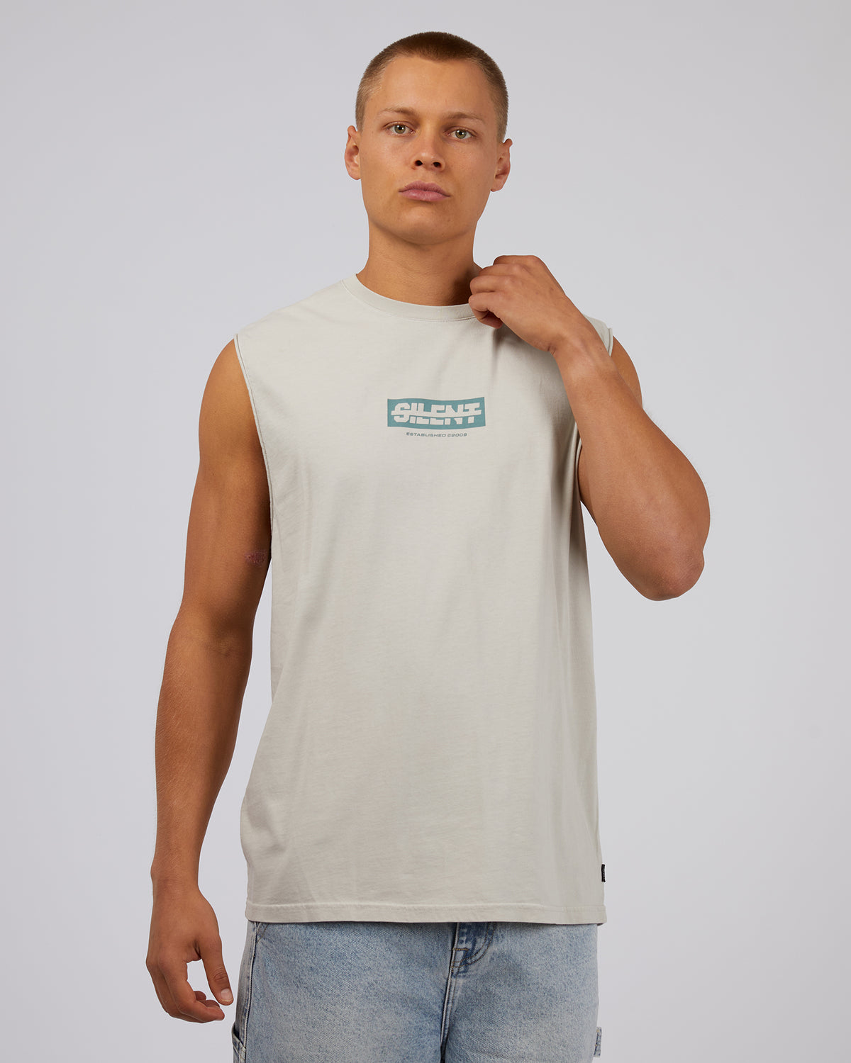 Straight Edge Muscle Grey
