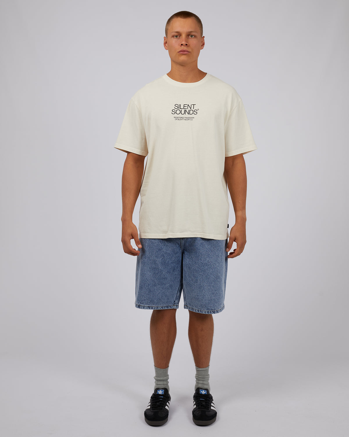 Sound Waves Tee Natural