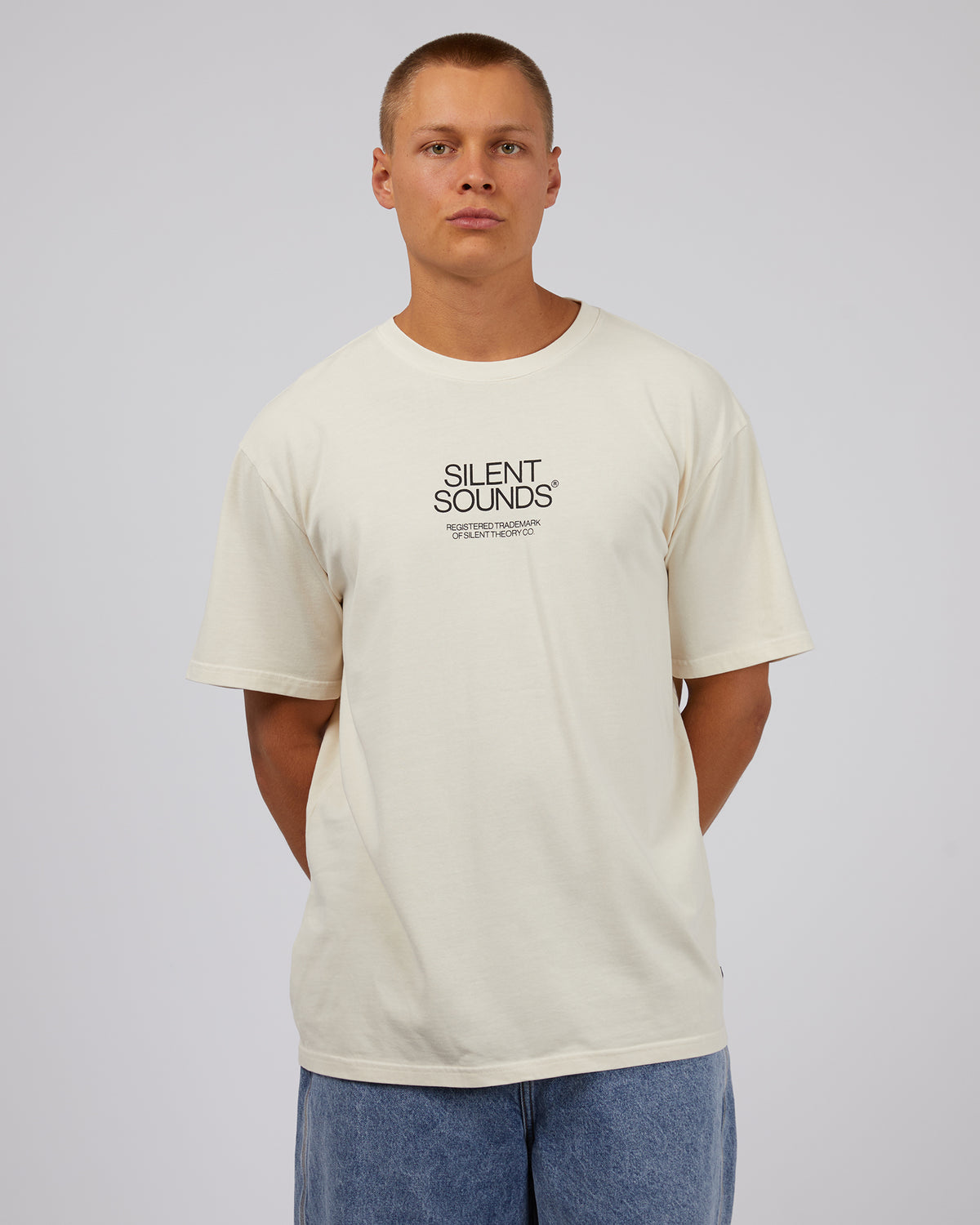Sound Waves Tee Natural