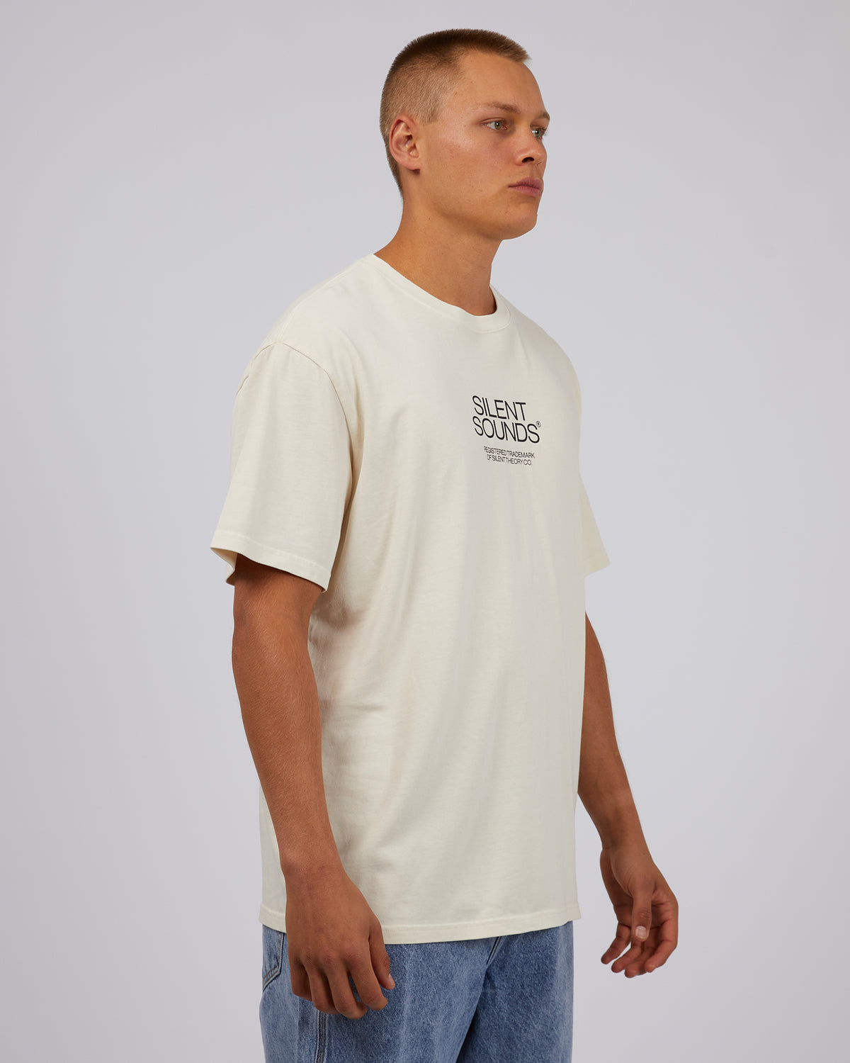 Sound Waves Tee Natural