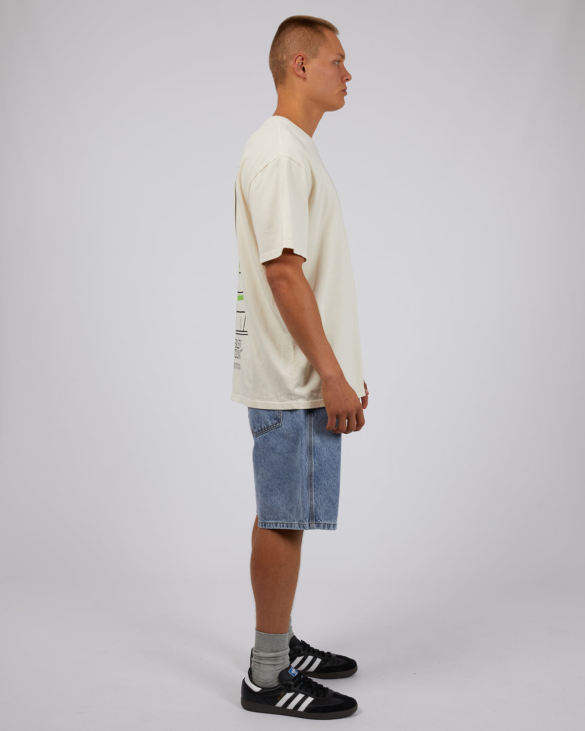 Sound Waves Tee Natural