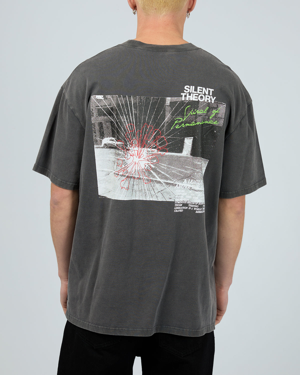 Above The Rest Tee Charcoal