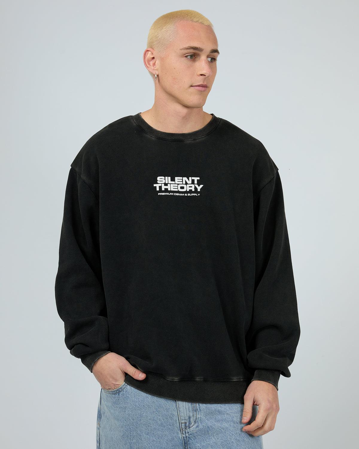 Revival Crew Washed Black