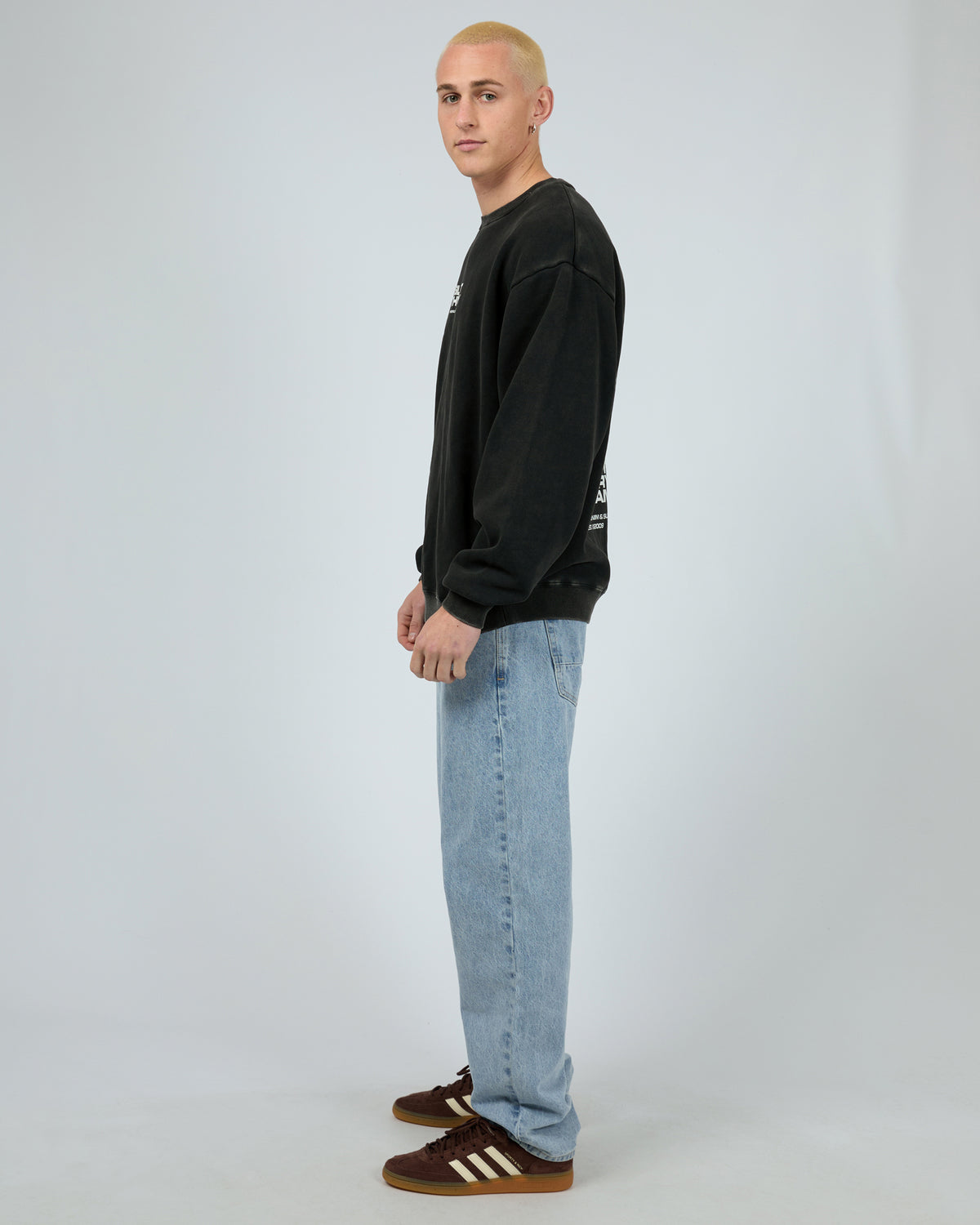 Revival Crew Washed Black