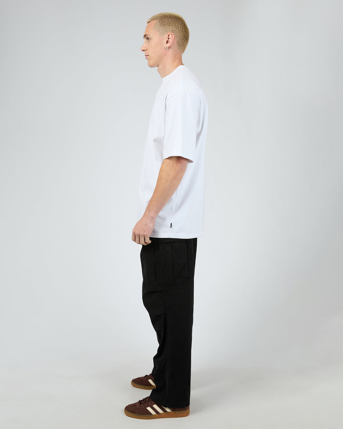 Cargo Pant Washed Black