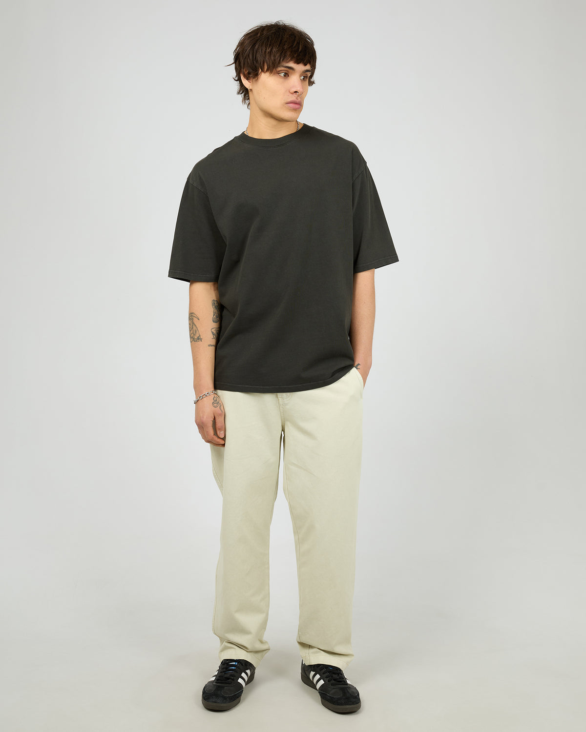 Relaxed Straight Chino Natural