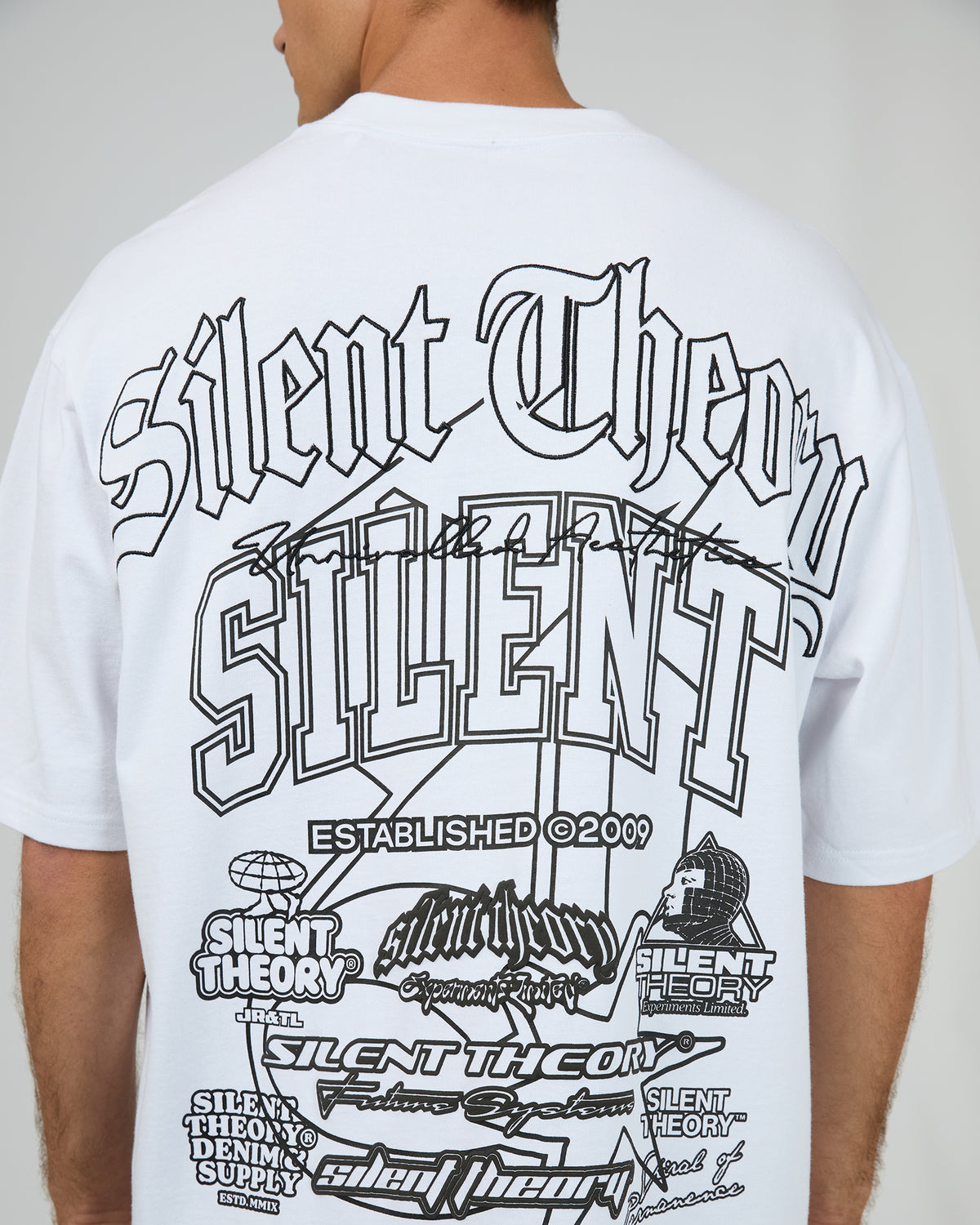 Mayhem Box Tee White
