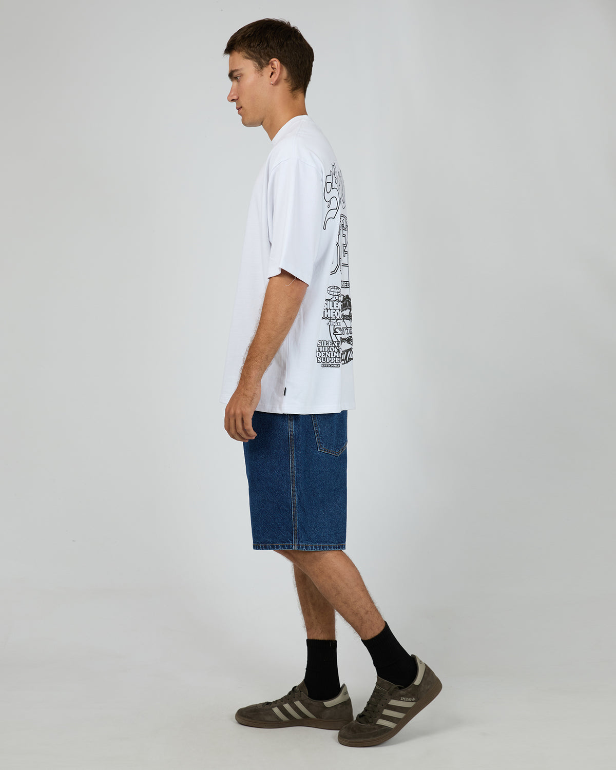 Mayhem Box Tee White