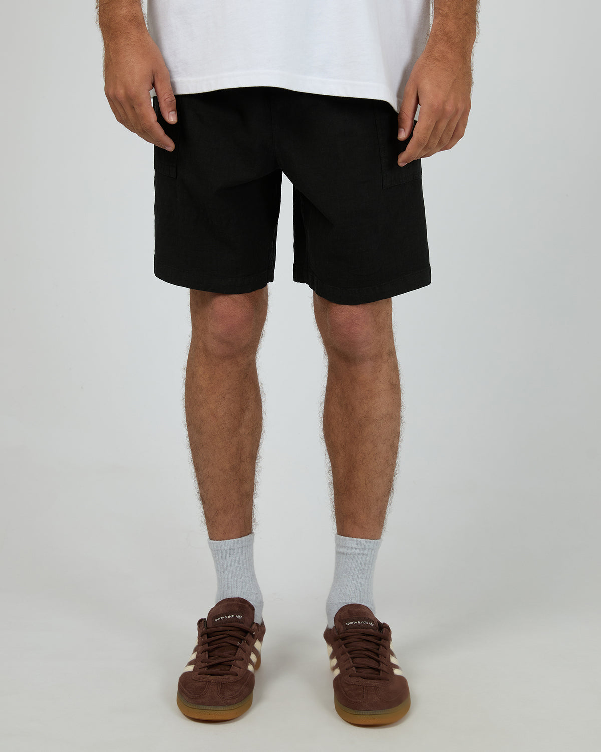 Ew Patch Pocket Short Black