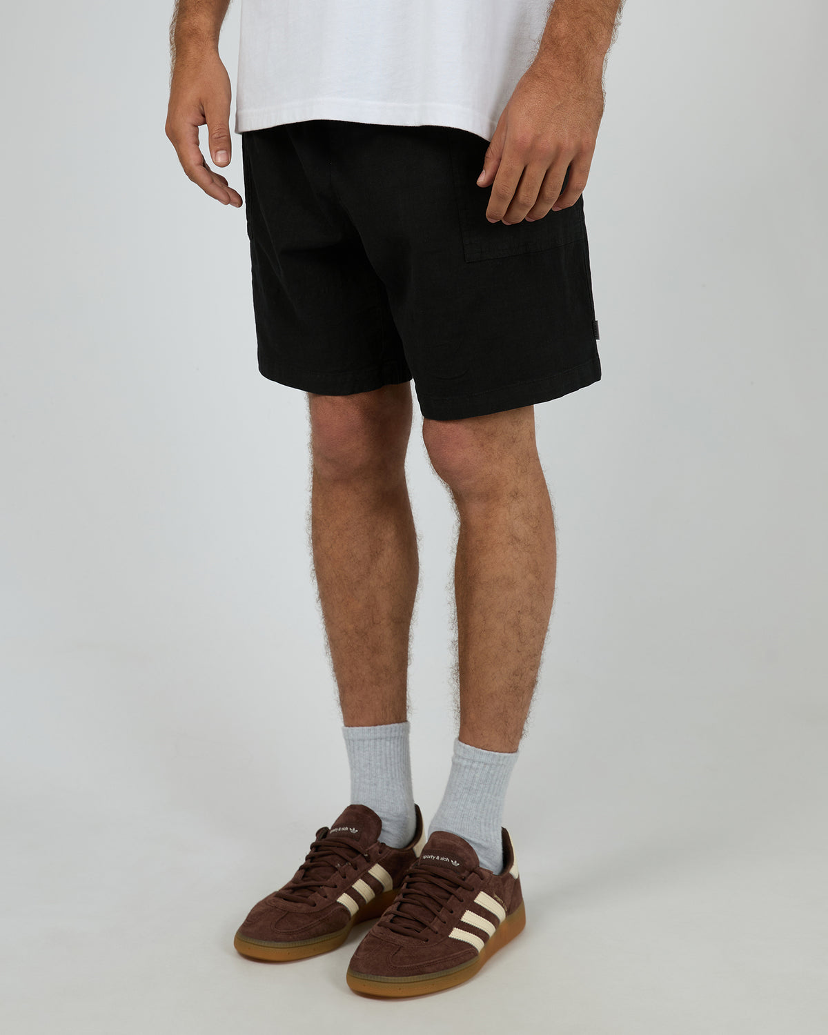 Ew Patch Pocket Short Black