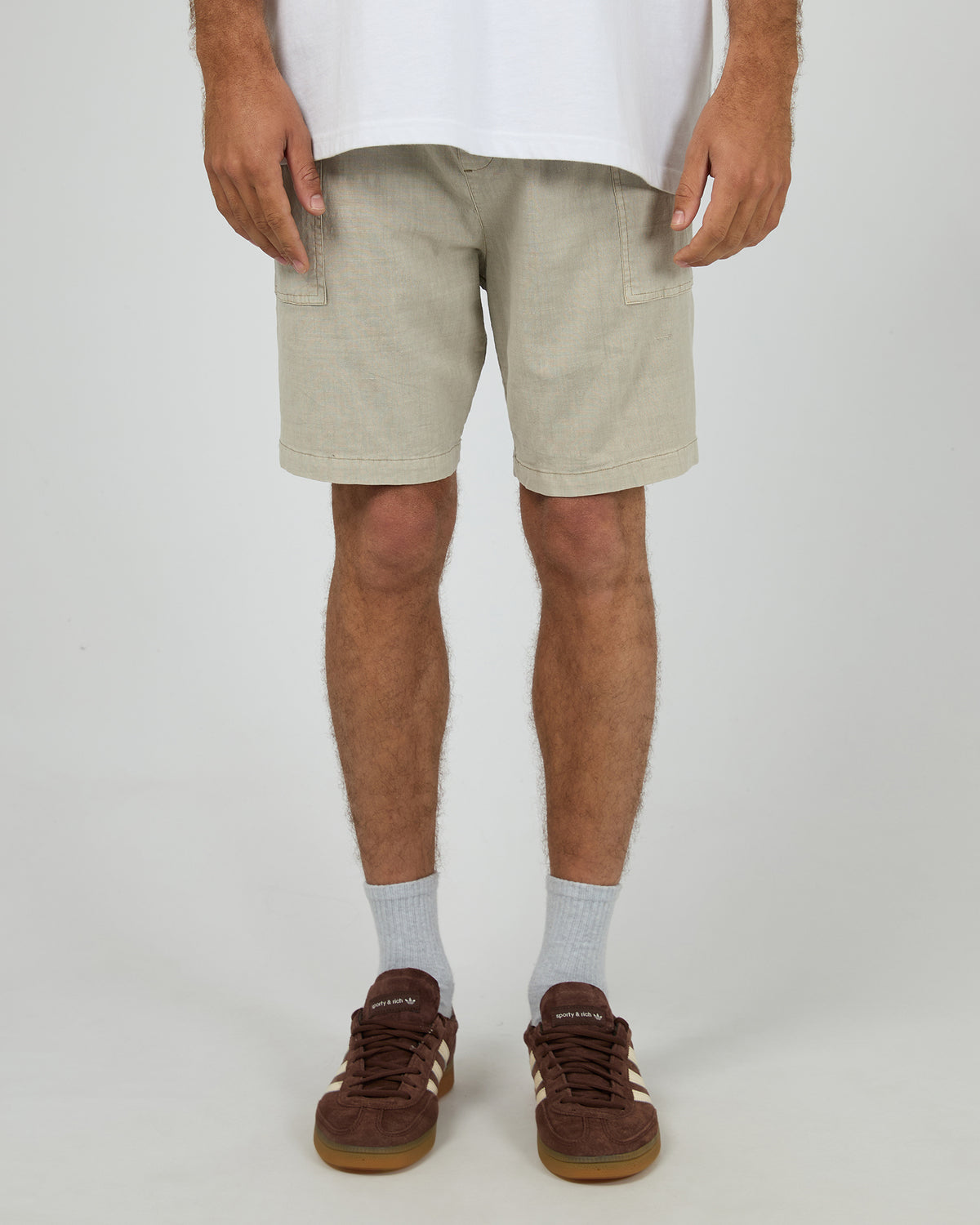 Ew Patch Pocket Short Brown