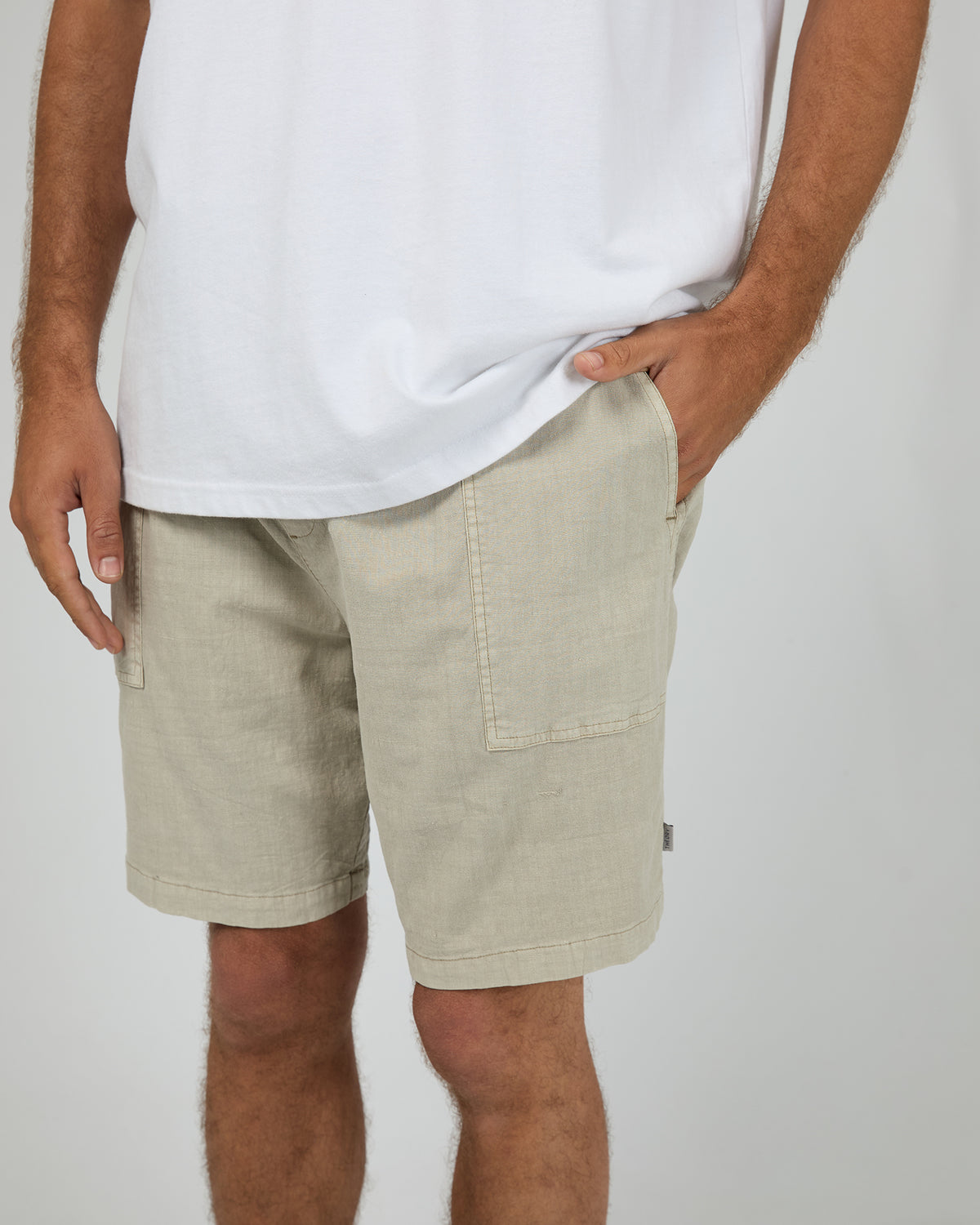 Ew Patch Pocket Short Brown