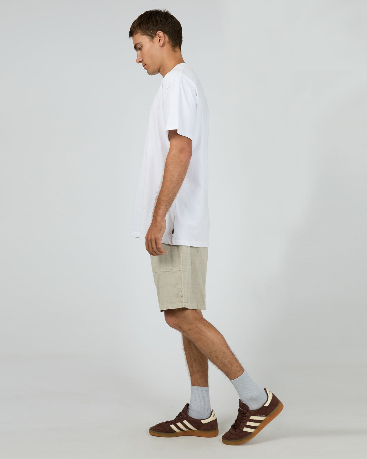 Ew Patch Pocket Short Brown