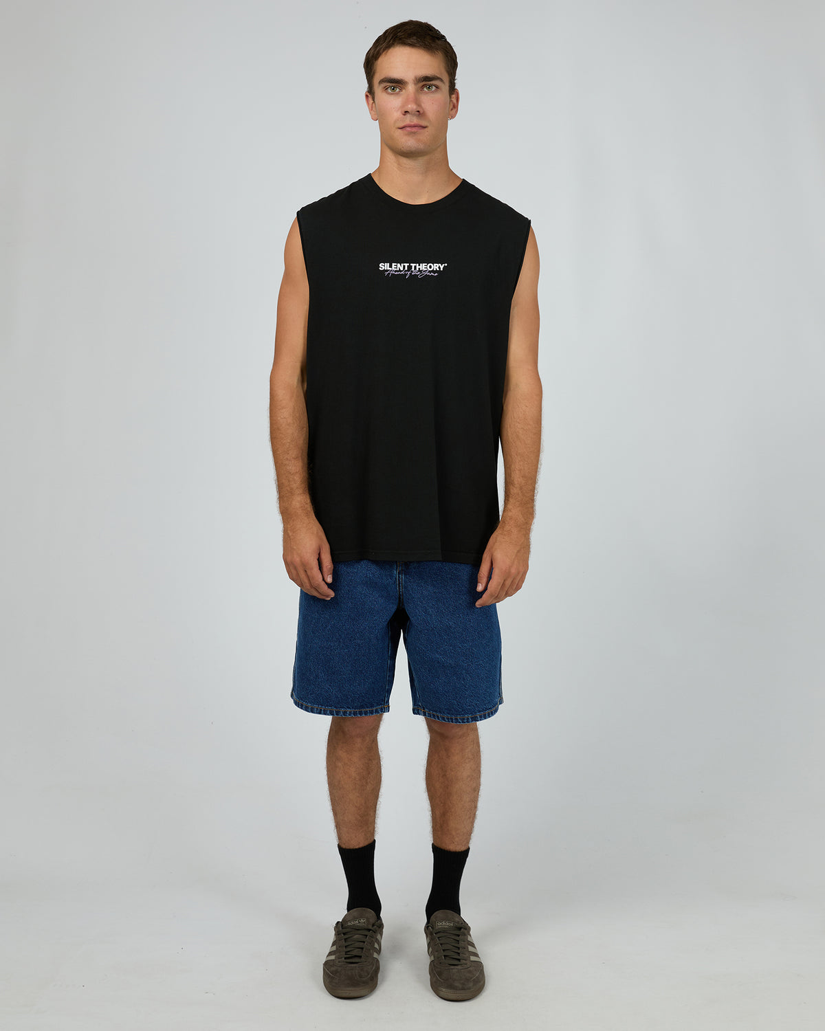 Stayin Ahead Muscle Washed Black