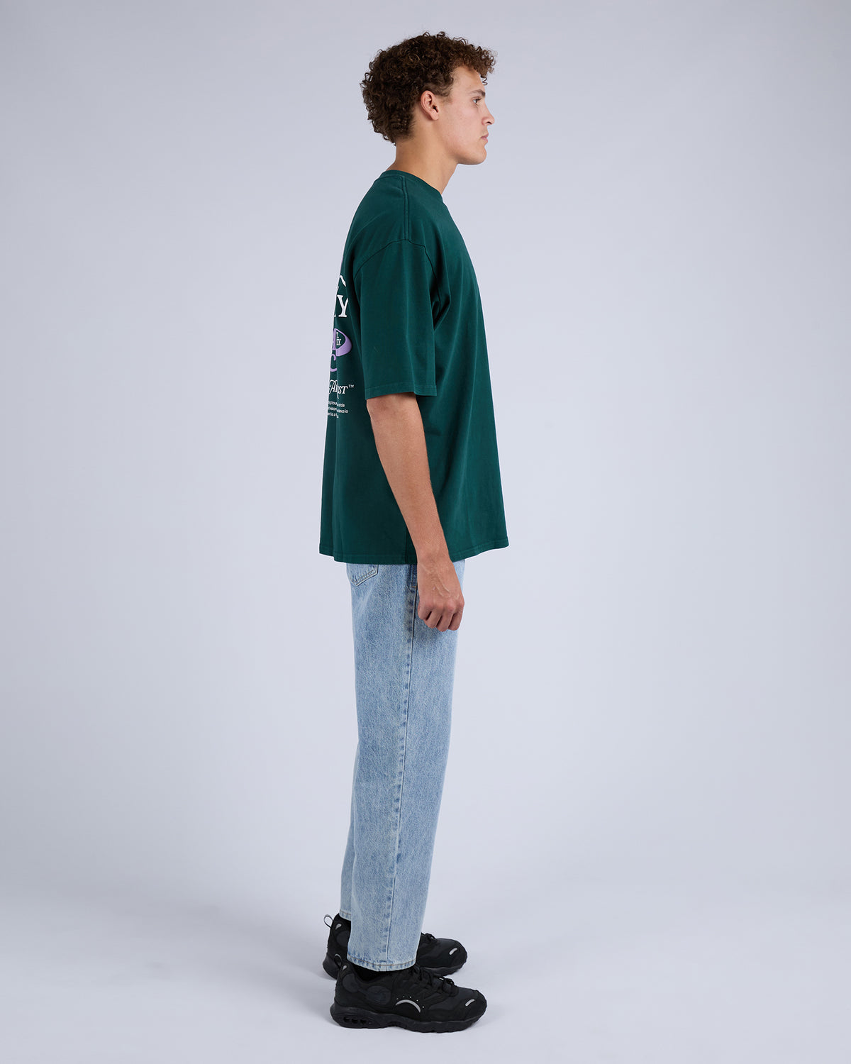 League Box Tee Pine