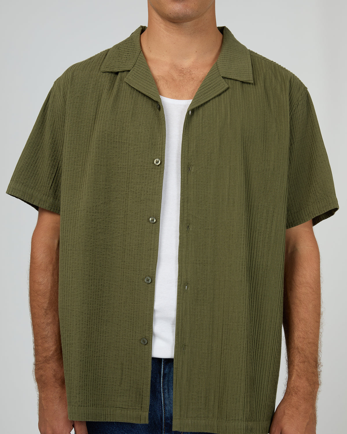 Conquor Ss Shirt Olive