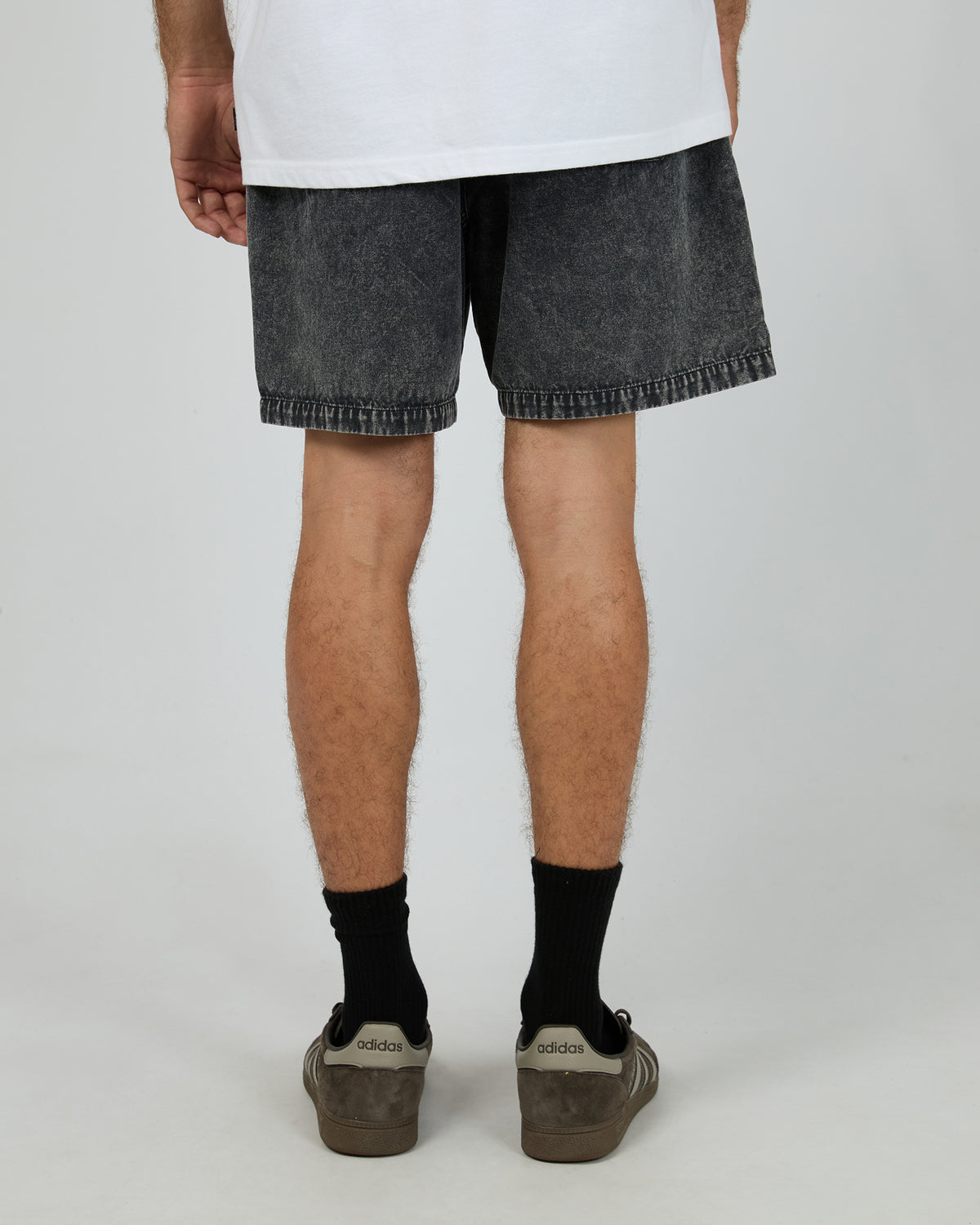 All Rounder Short Washed Black