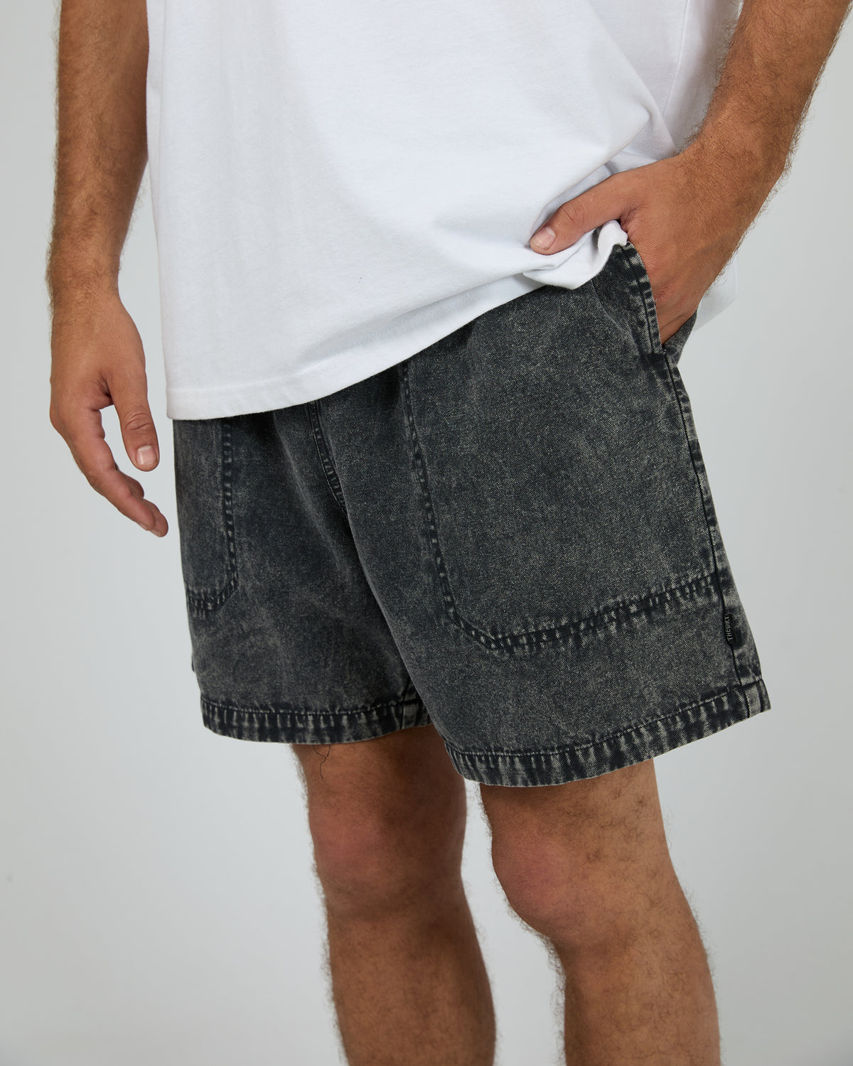 All Rounder Short Washed Black