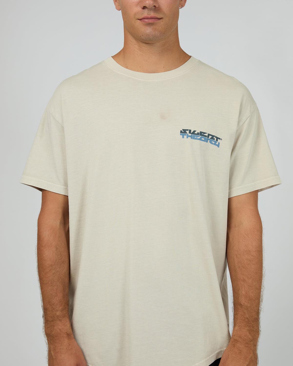 Rail Scoop Tee Grey
