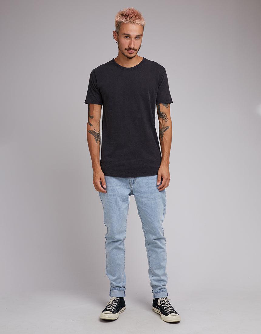 Acid Tail Tee Washed Black