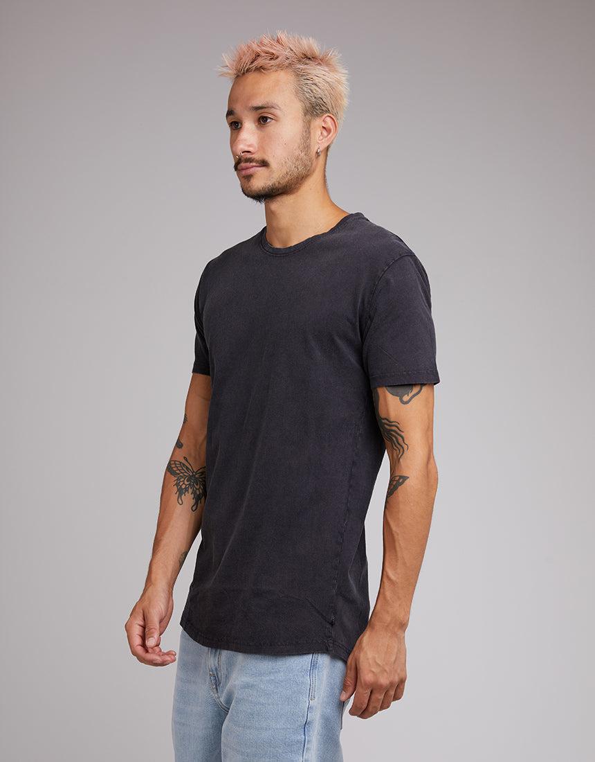 Acid Tail Tee Washed Black