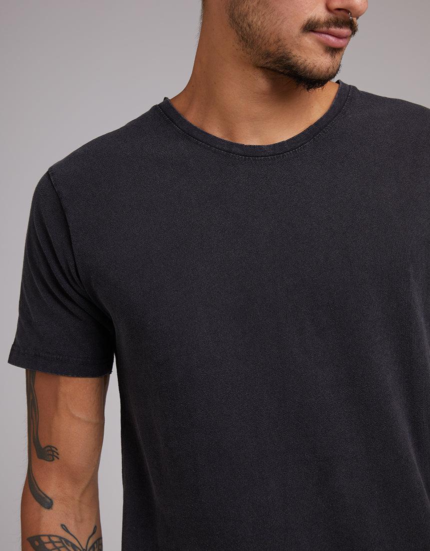 Acid Tail Tee Washed Black