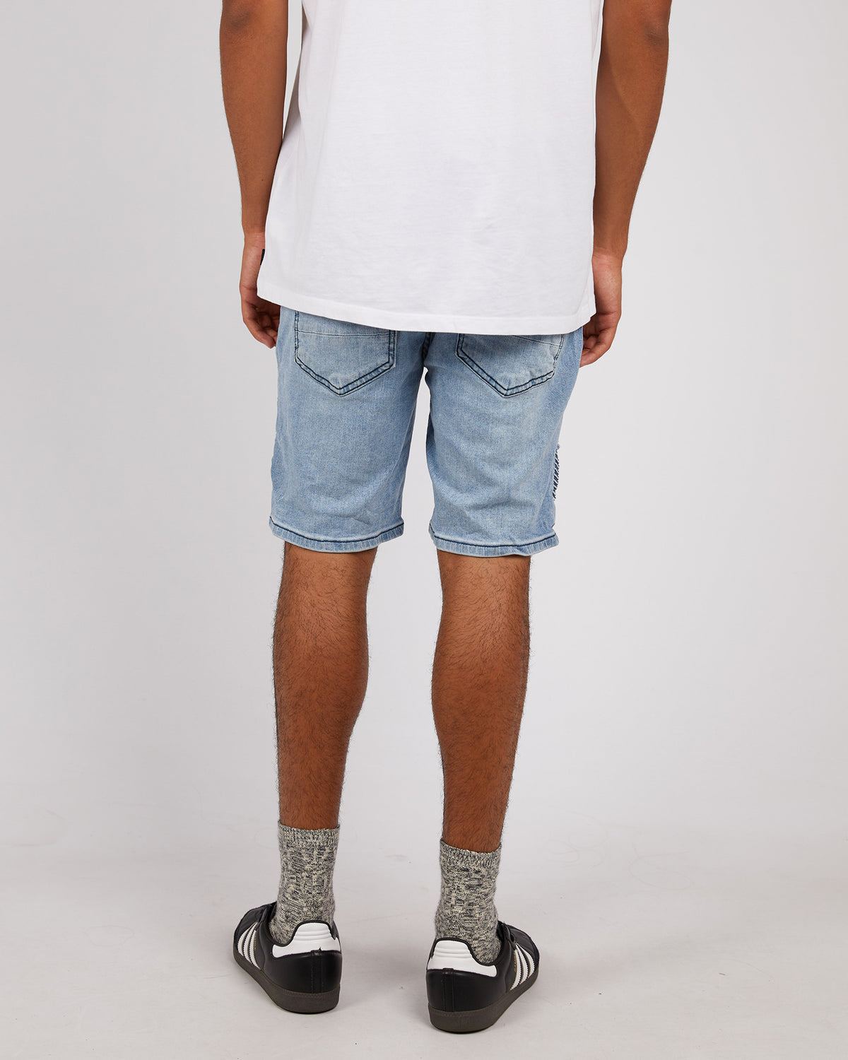 Strung Out Moto Short Vintage Indigo