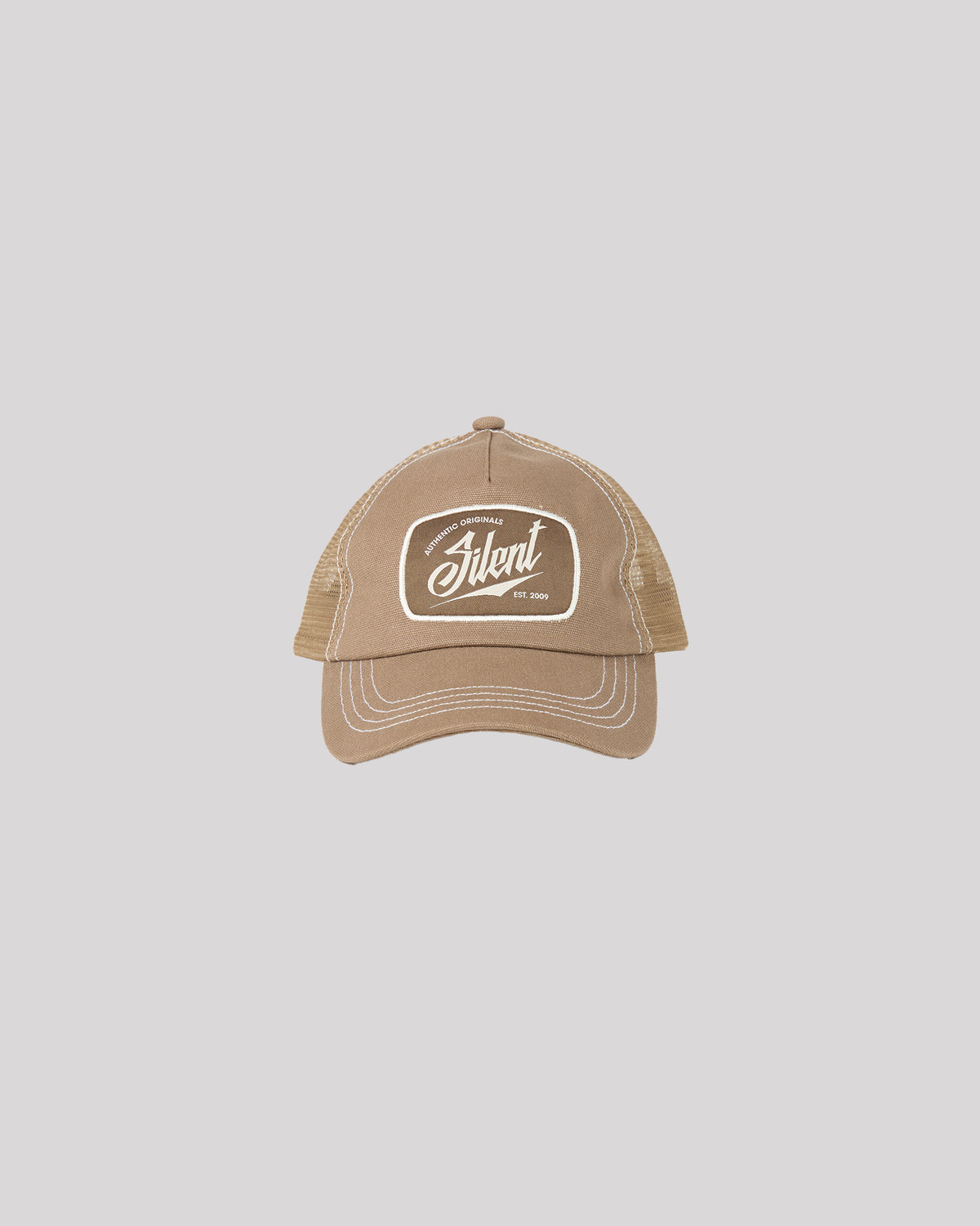 Silent Trucker Cap Brown