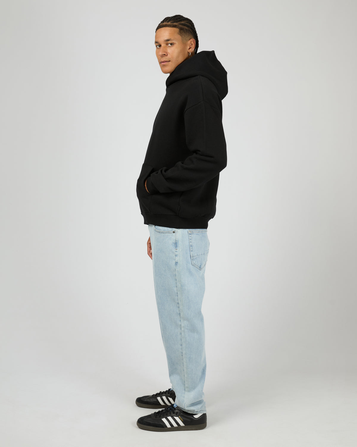 Box Hoodie Black