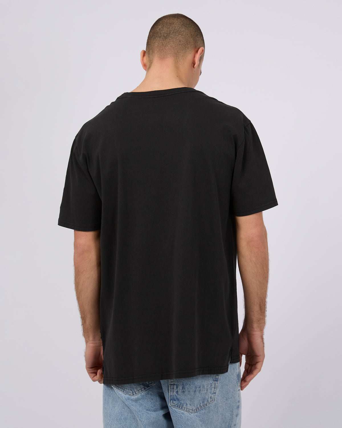 Surplus Pocket Tee Washed Black