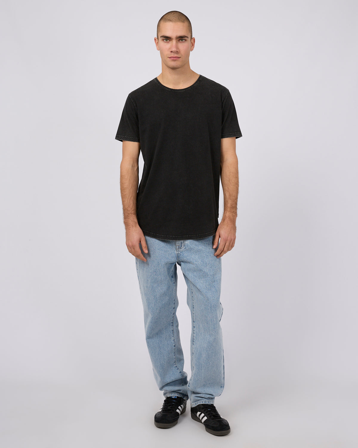 Tail Tee Washed Black