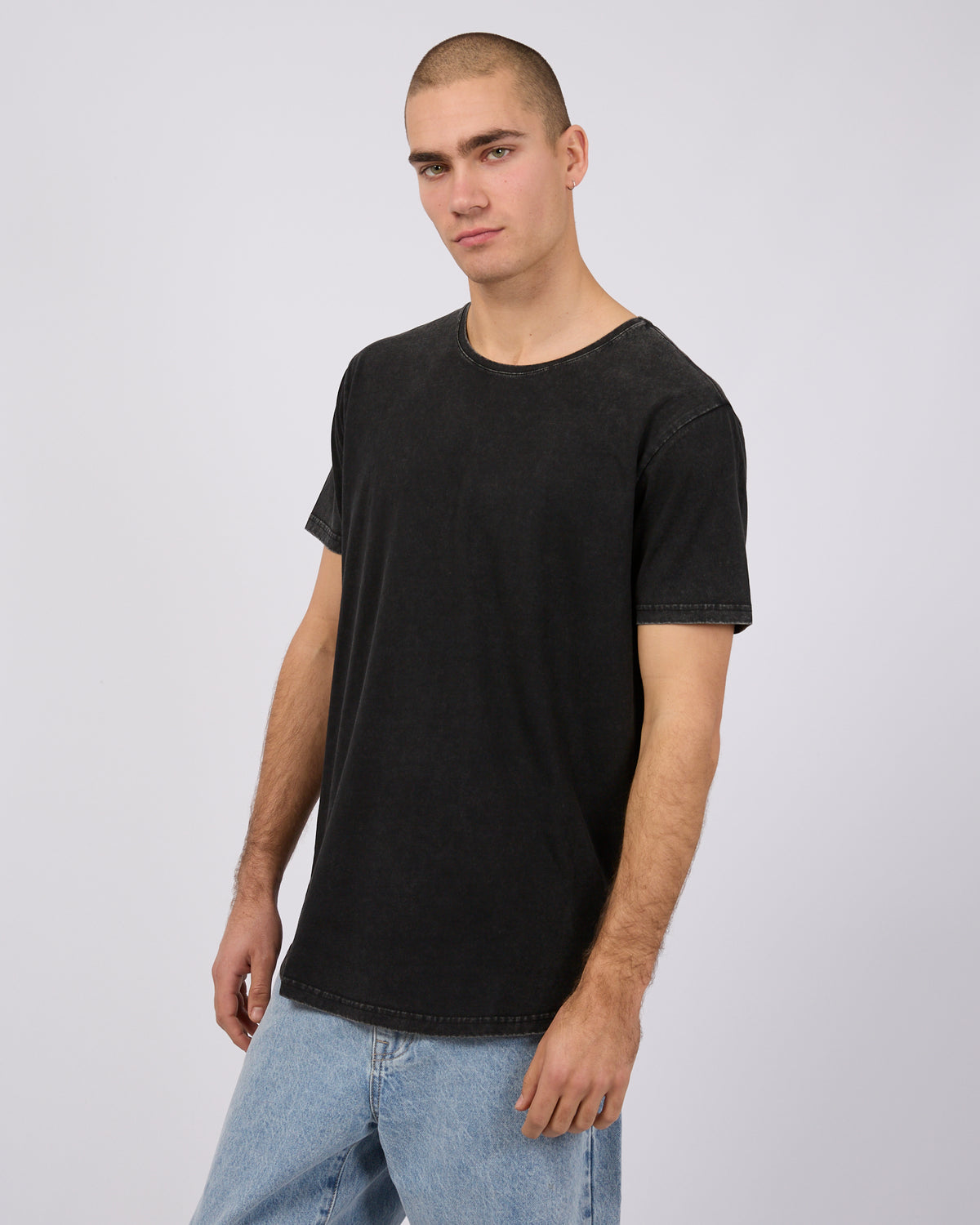 Tail Tee Washed Black