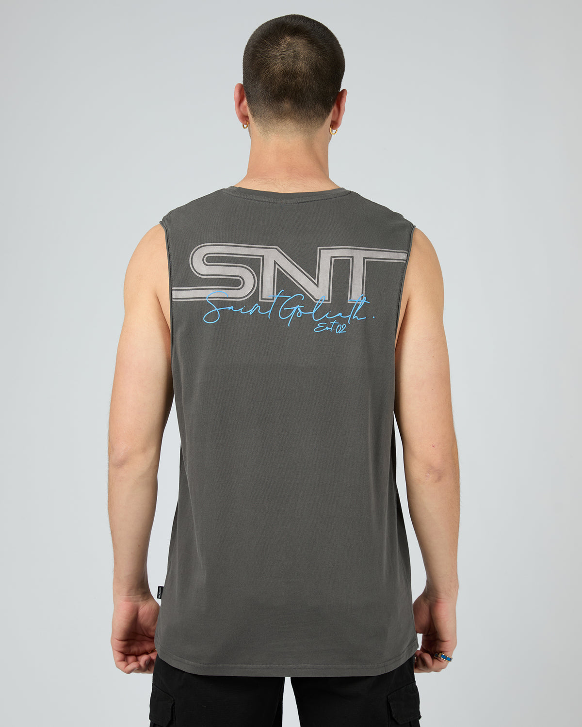 Link Script Muscle Washed Black