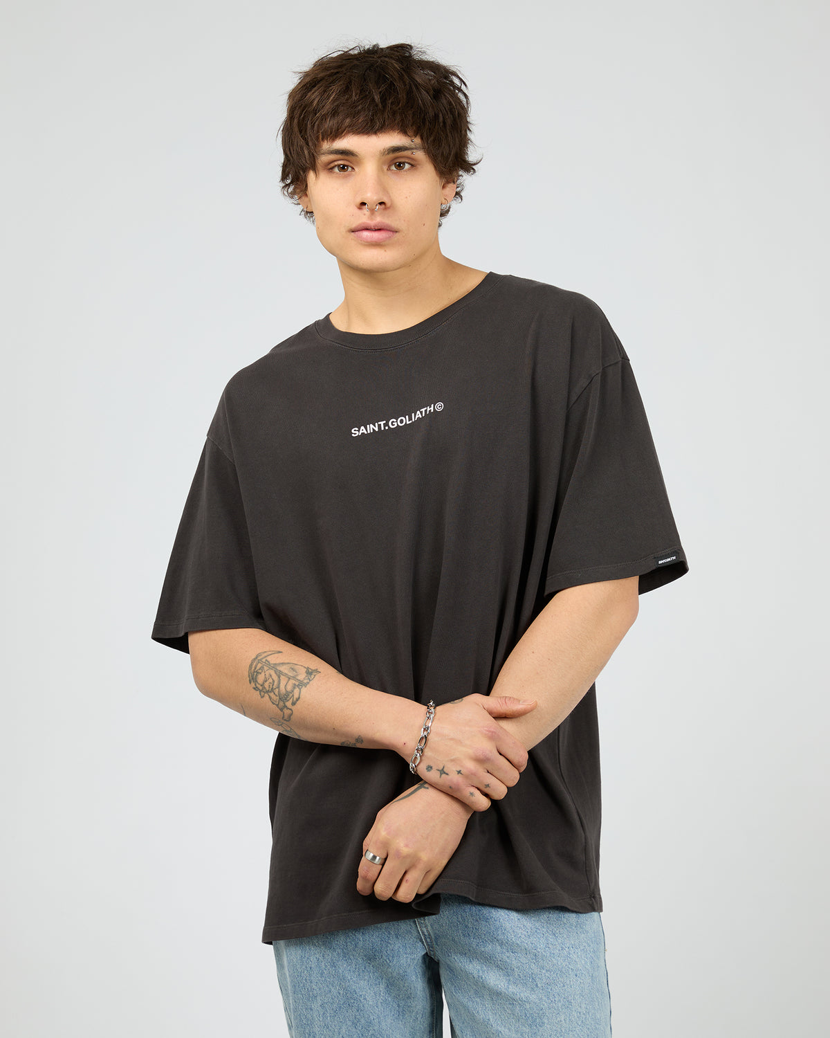 Id Tee Washed Black