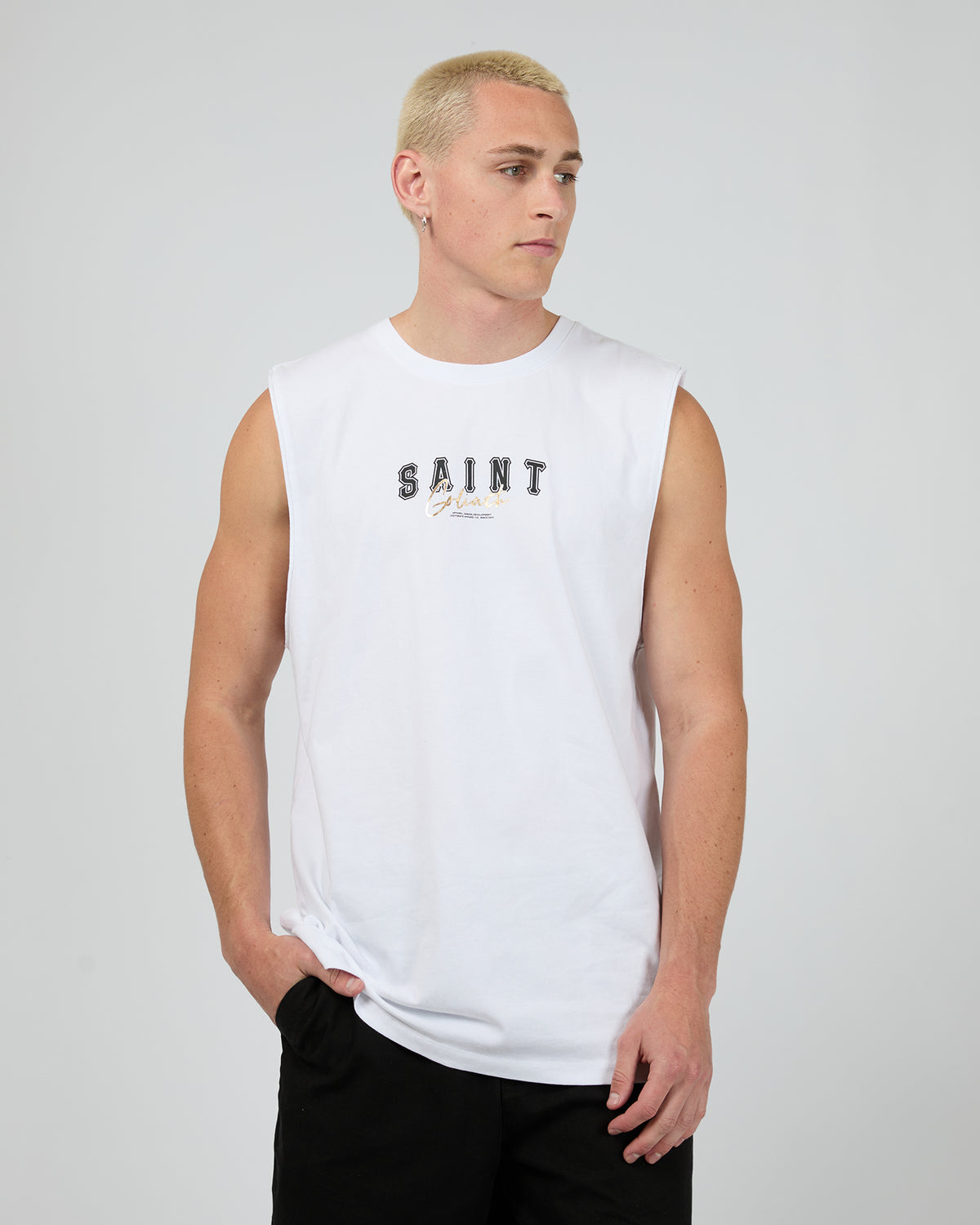 Boston Muscle White
