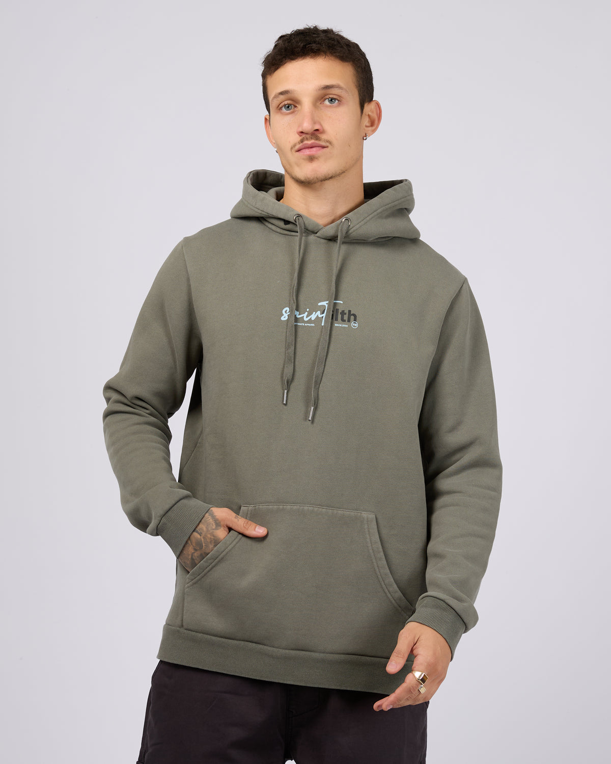 Sign Off Hoodie Agave Green