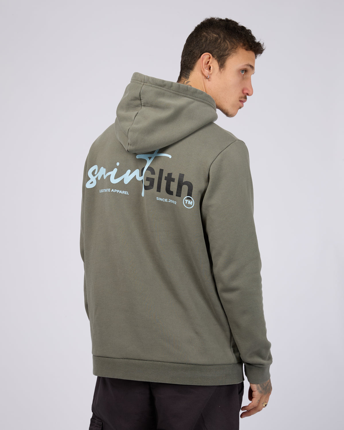 Sign Off Hoodie Agave Green