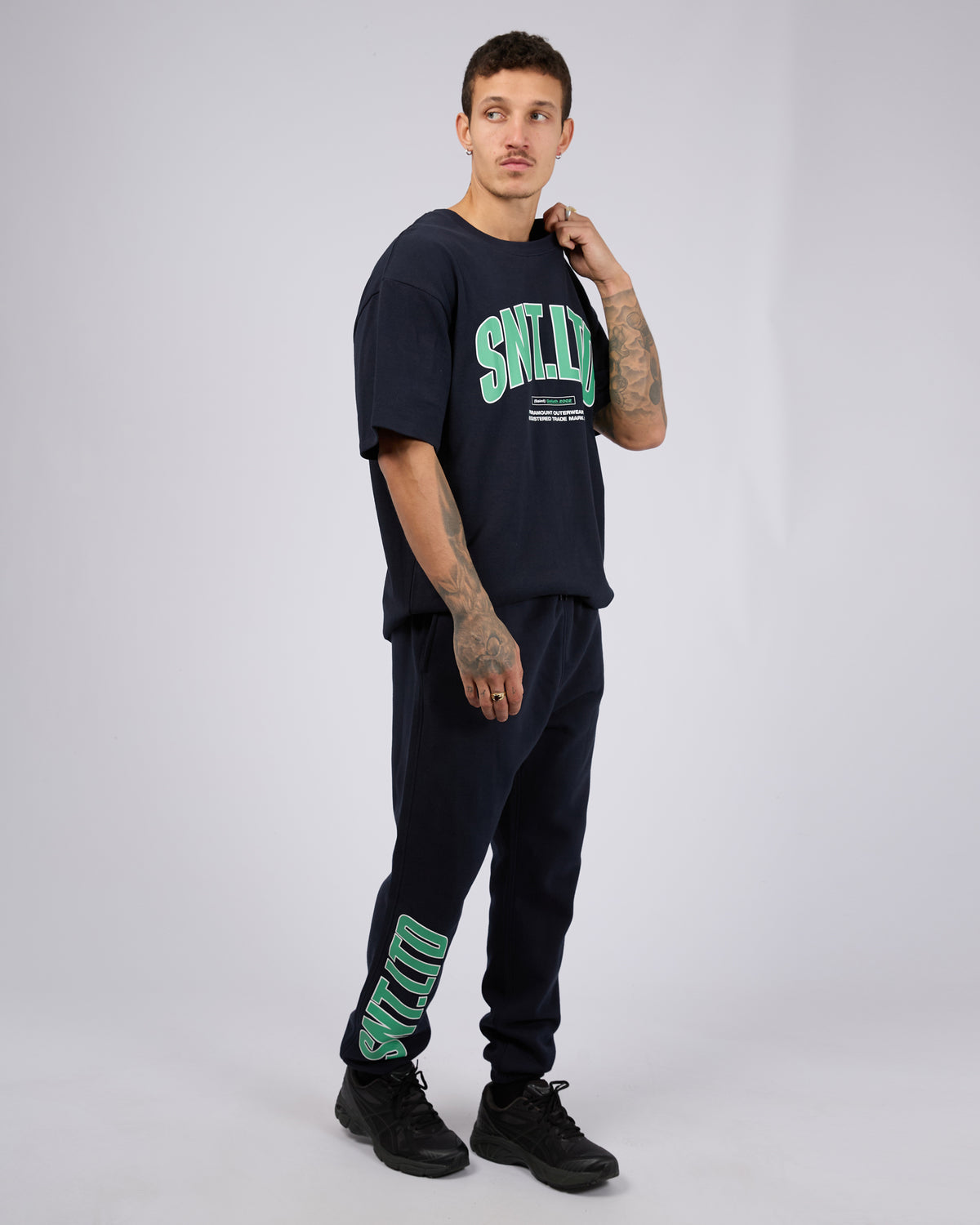 Superbold Track Pant Navy