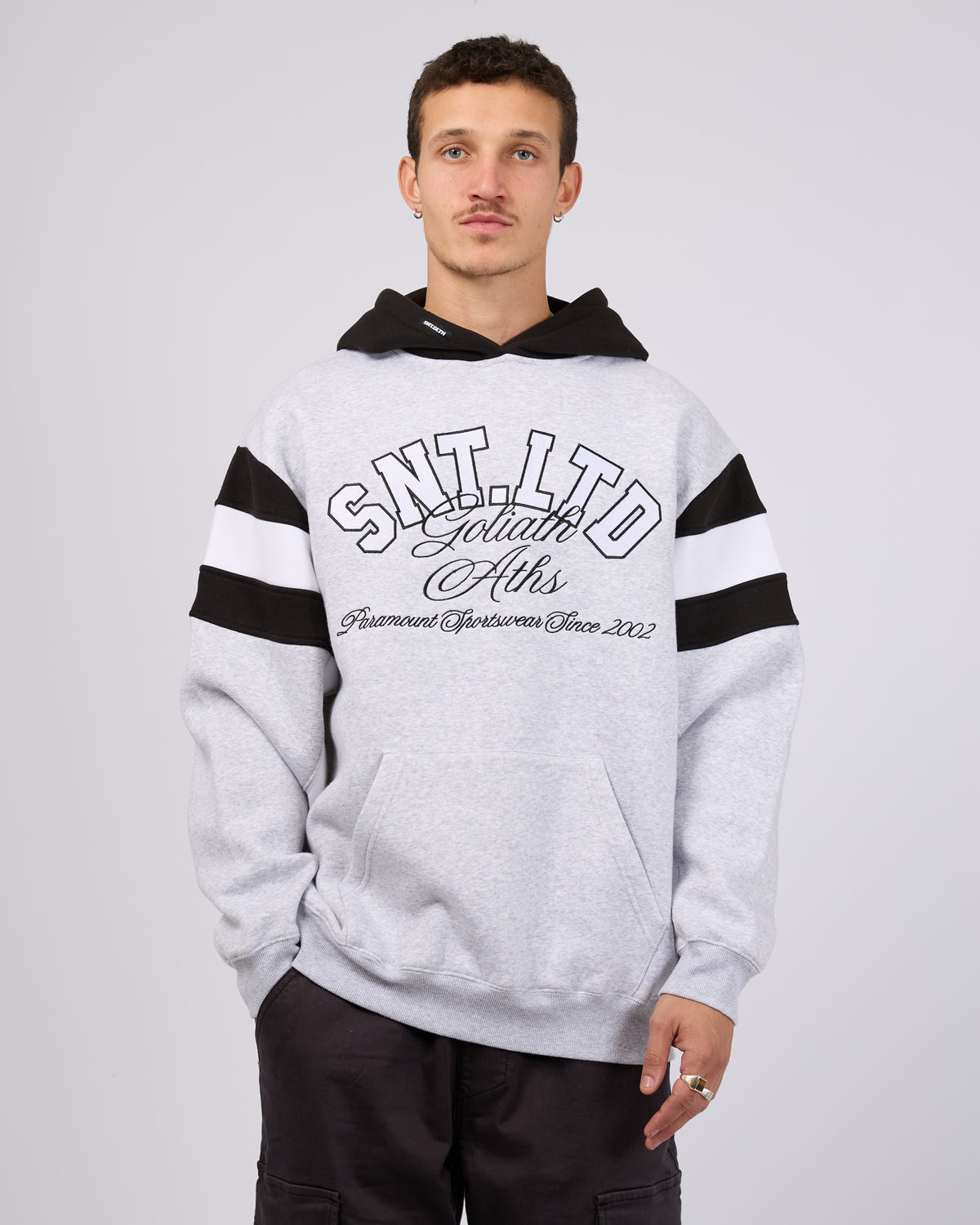 Bristol Hoodie Grey Marle
