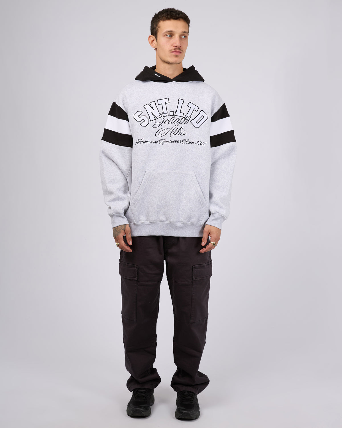 Bristol Hoodie Grey Marle