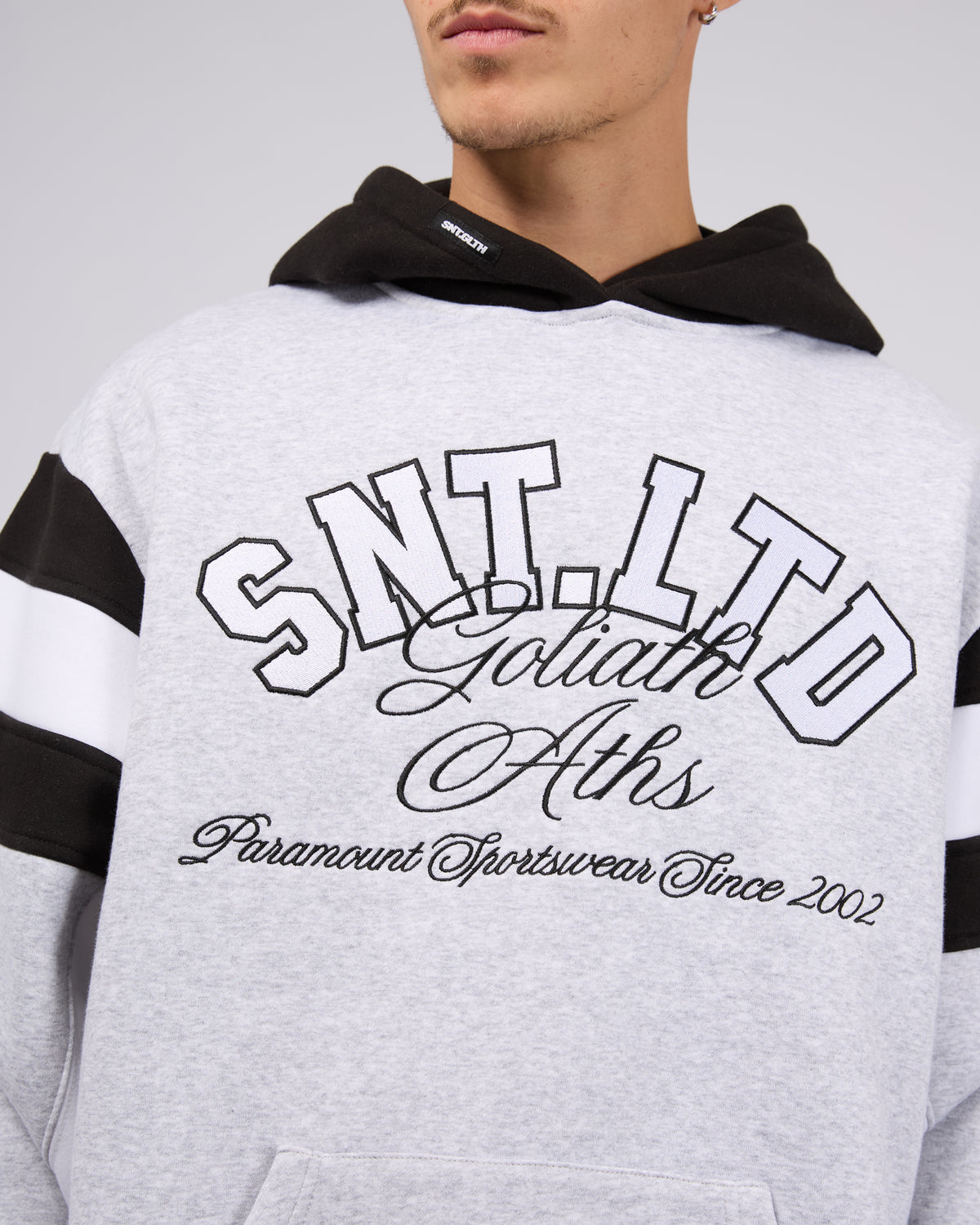 Bristol Hoodie Grey Marle