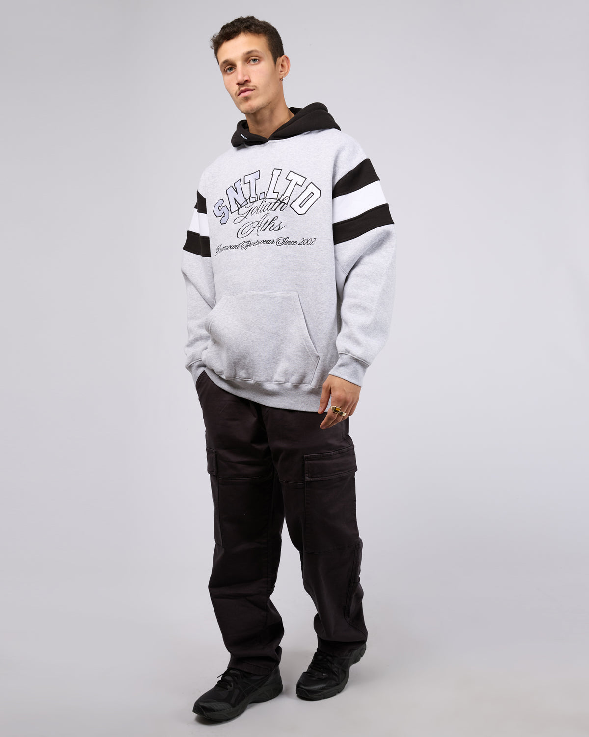 Bristol Hoodie Grey Marle