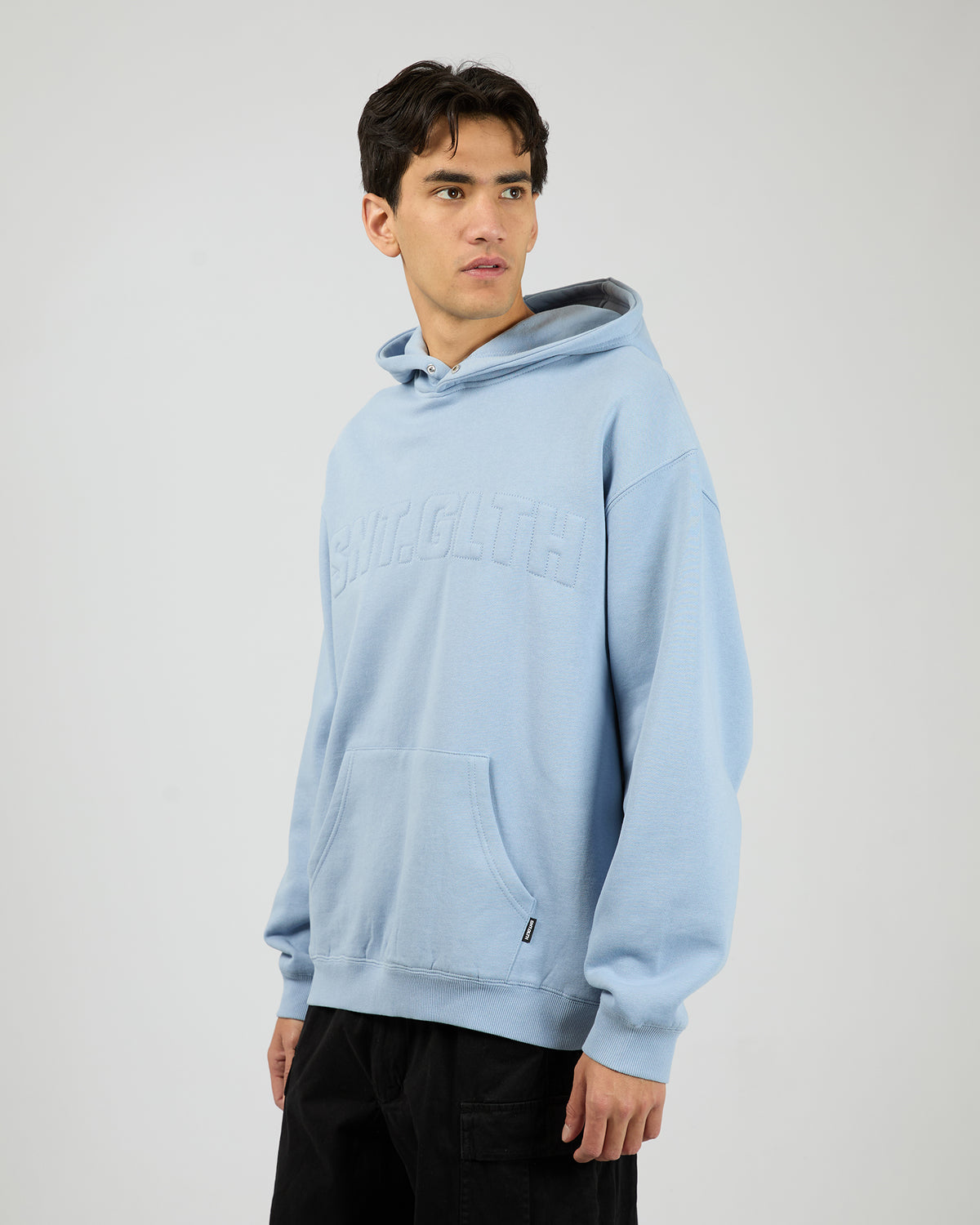 Raised Hoodie Blue